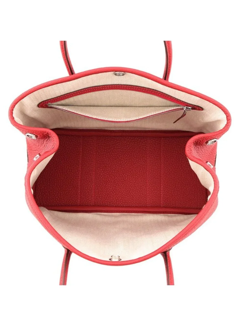 Hermes Tote Garden Party TPM le Jupiman Silver Negonda
